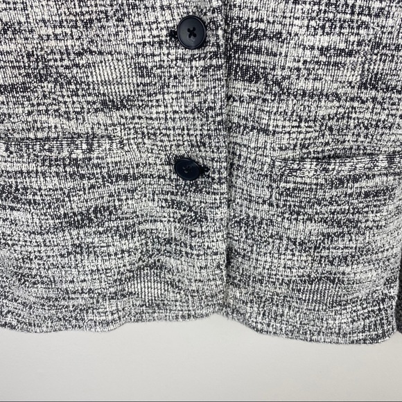 Lucky Brand Womens Marled Blazer Padded Button Up - Picture 3 of 7